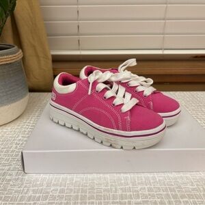 Skechers Kids Pink Sneakers Memory Foam Kid Toddler Girl Size 12